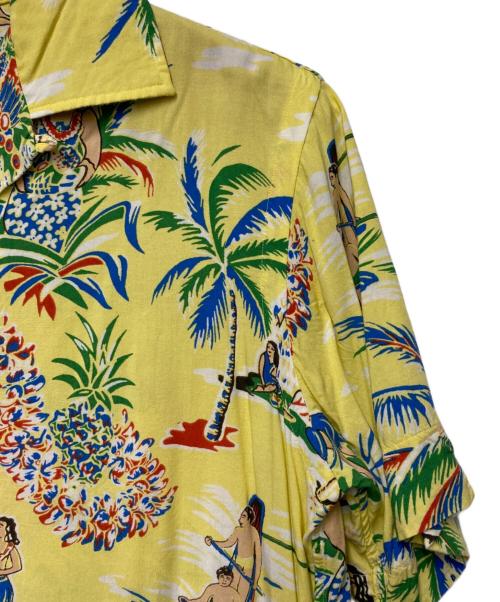 POLO RALPH LAUREN（ポロ・ラルフローレン）POLO RALPH LAUREN (ポロ・ラルフローレン) POLO RALPH LAUREN　ハワイアンプリントアロハシャツ イエロー サイズ:Sの古着・服飾アイテム
