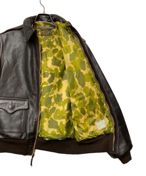 THE REAL McCOY'S（ザ・リアルマッコイズ）THE REAL McCOY'S (ザ・リアルマッコイズ) TYPE A-2 ブラウン サイズ:40の古着・服飾アイテム