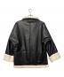 DRESSLAVE (ドレスレイブ) フェイクムートンジャケット ブラック サイズ:38 未使用品：10000円