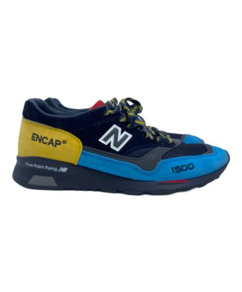 NEW BALANCE（ニューバランス）NEW BALANCE (ニューバランス) スニーカー ブラック×ブルー サイズ:28の古着・服飾アイテム