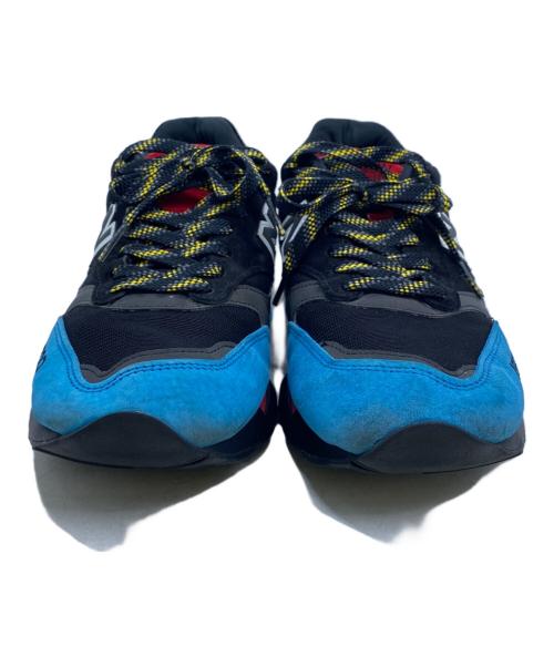 NEW BALANCE（ニューバランス）NEW BALANCE (ニューバランス) スニーカー ブラック×ブルー サイズ:28の古着・服飾アイテム