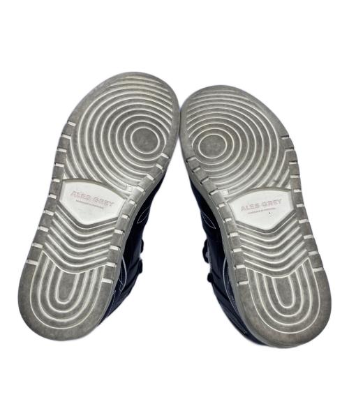 ALES GREY（アレス グレイ）ALES GREY (アレス グレイ) ハイカットスニーカー ブラック サイズ:28.0㎝の古着・服飾アイテム