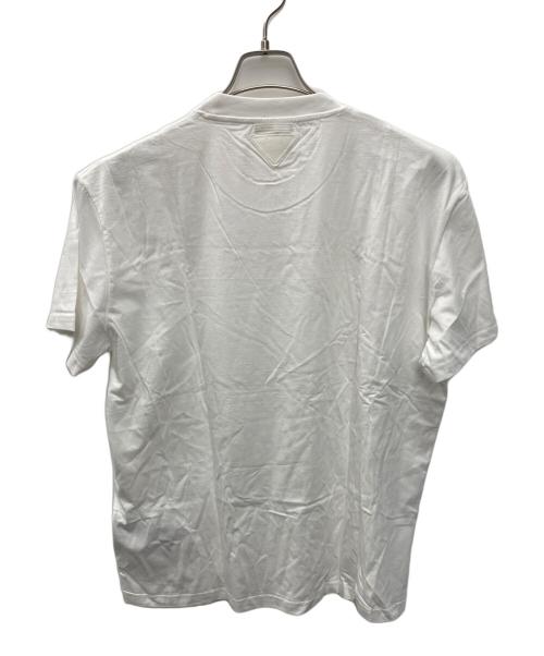 PRADA（プラダ）PRADA (プラダ) 半袖カットソー ホワイト サイズ:XXXL 未使用品の古着・服飾アイテム