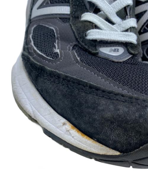 NEW BALANCE（ニューバランス）NEW BALANCE (ニューバランス) スニーカー ブラック×グレー サイズ:27cmの古着・服飾アイテム