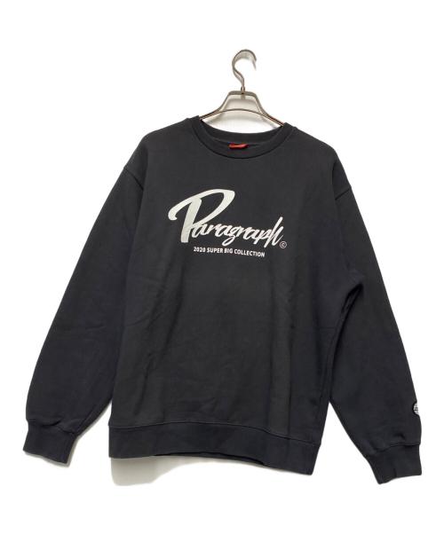 paragraph（パラグラフ）Paragraph (パラグラフ) クルーネックスウェット グレー サイズ:不明の古着・服飾アイテム