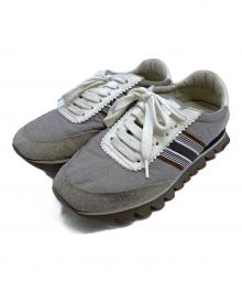 BRUNELLO CUCINELLI（ブルネロクチネリ）の古着「ローカットスニーカー」｜グレー