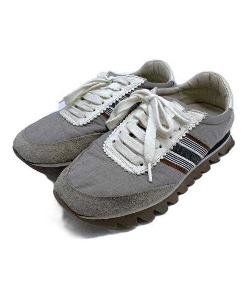 BRUNELLO CUCINELLI（ブルネロクチネリ）BRUNELLO CUCINELLI (ブルネロクチネリ) ローカットスニーカー グレー サイズ:不明の古着・服飾アイテム