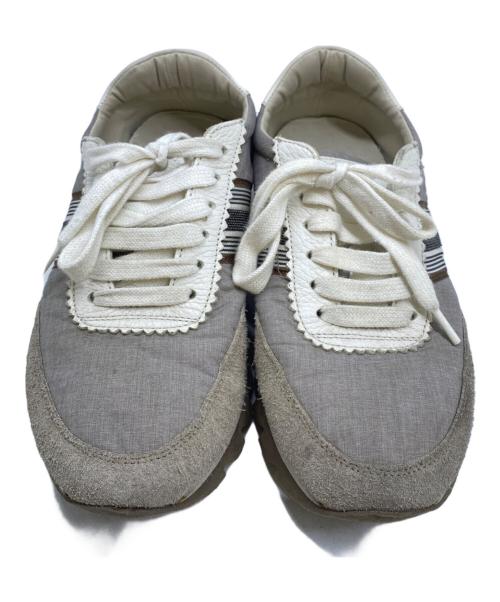 BRUNELLO CUCINELLI（ブルネロクチネリ）BRUNELLO CUCINELLI (ブルネロクチネリ) ローカットスニーカー グレー サイズ:不明の古着・服飾アイテム