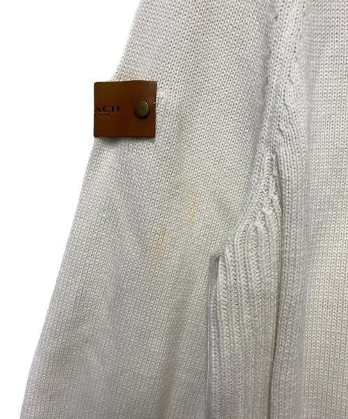 COACH（コーチ）COACH (コーチ) ジップパーカー ベージュ サイズ:Ｍの古着・服飾アイテム