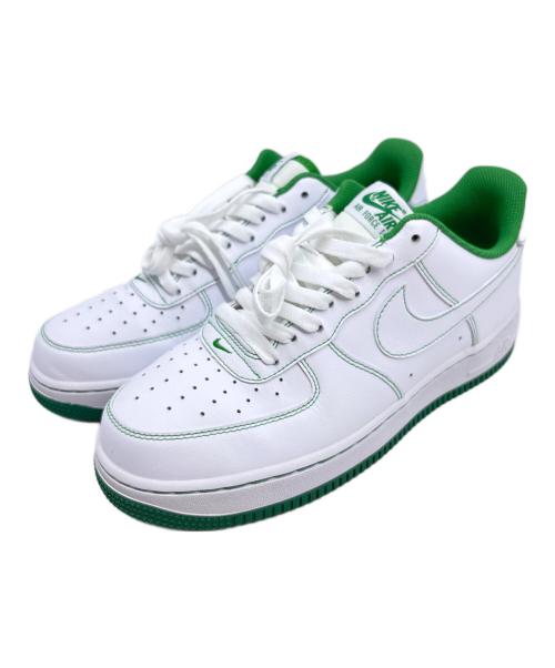 NIKE（ナイキ）NIKE (ナイキ) スニーカー ホワイト×グリーン サイズ:27cmの古着・服飾アイテム
