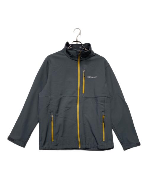 Columbia（コロンビア）Columbia (コロンビア) ソフトシェルジャケット グレー サイズ:Lの古着・服飾アイテム