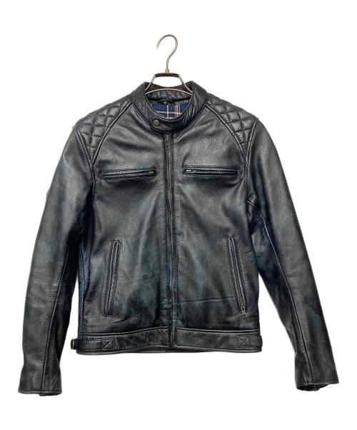 degner classic（デグナークラシック）DEGNER CLASSIC (デグナークラシック) レザーライダースジャケット ブラック サイズ:Ｍの古着・服飾アイテム