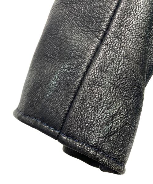 degner classic（デグナークラシック）DEGNER CLASSIC (デグナークラシック) レザーライダースジャケット ブラック サイズ:Ｍの古着・服飾アイテム