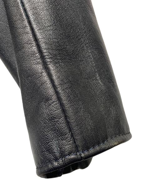 degner classic（デグナークラシック）DEGNER CLASSIC (デグナークラシック) レザーライダースジャケット ブラック サイズ:Ｍの古着・服飾アイテム