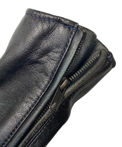 degner classic（デグナークラシック）DEGNER CLASSIC (デグナークラシック) レザーライダースジャケット ブラック サイズ:Ｍの古着・服飾アイテム