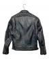DEGNER CLASSIC (デグナークラシック) レザーライダースジャケット ブラック サイズ:Ｍ：10000円