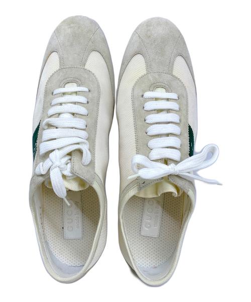 GUCCI（グッチ）GUCCI (グッチ) スニーカー ホワイト サイズ:size 43の古着・服飾アイテム