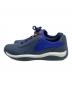 PRADA SPORTS (プラダスポーツ) レザースニーカー ブラック×ブルー サイズ:size 9：15000円