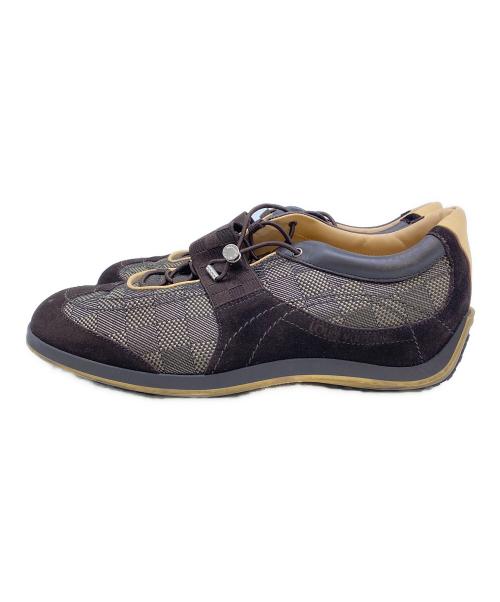 LOUIS VUITTON（ルイ ヴィトン）LOUIS VUITTON (ルイ ヴィトン) ドライビングシューズ ブラウン サイズ:SIZE8 1/2の古着・服飾アイテム