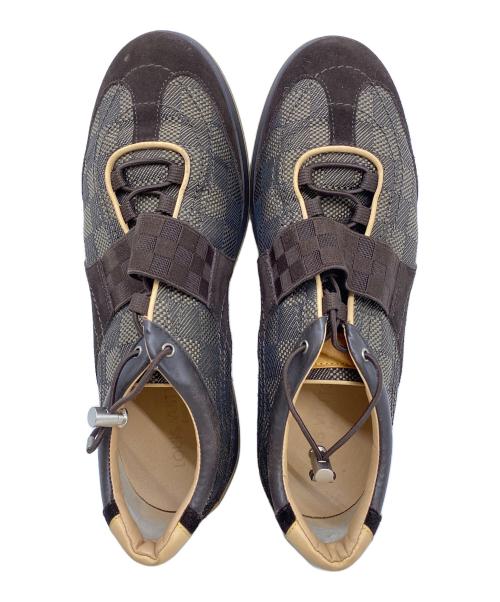 LOUIS VUITTON（ルイ ヴィトン）LOUIS VUITTON (ルイ ヴィトン) ドライビングシューズ ブラウン サイズ:SIZE8 1/2の古着・服飾アイテム