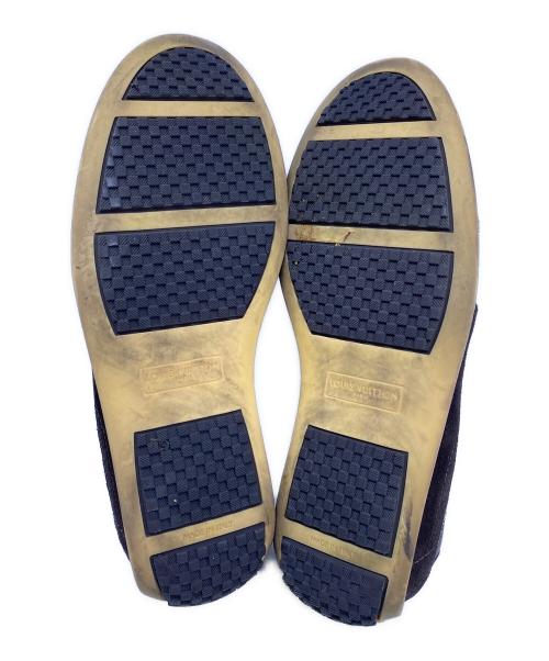 LOUIS VUITTON（ルイ ヴィトン）LOUIS VUITTON (ルイ ヴィトン) ドライビングシューズ ブラウン サイズ:SIZE8 1/2の古着・服飾アイテム