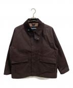 Barbour×MARKAWAREバブアー×マーカウェア）の古着「TRANSPORT ブルゾン」｜ブラウン