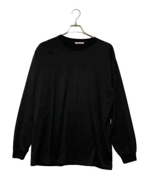 AURALEE（オーラリー）AURALEE (オーラリー) 長袖カットソー ブラック サイズ:４の古着・服飾アイテム