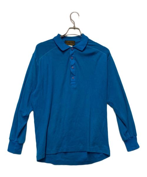Eddie Bauer（エディーバウアー）Eddie Bauer (エディーバウアー) ポロシャツ ブルー サイズ:Mの古着・服飾アイテム