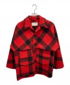 FILSON GARMENTフィルソン ガーメント）の古着「ウールジャケット」｜ブラック×レッド