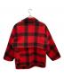 FILSON GARMENT (フィルソン ガーメント) ウールジャケット ブラック×レッド サイズ:40：25000円