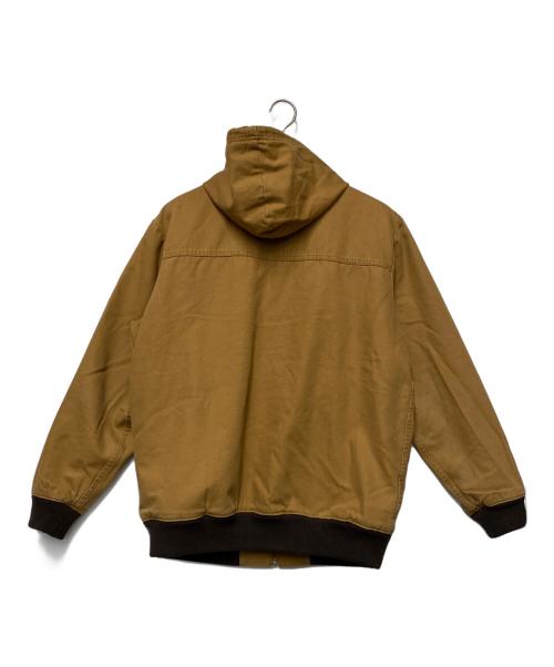 Dickies（ディッキーズ）Dickies (ディッキーズ) ダック ボアライナーフーデッドブルゾン ブラウン サイズ:Ｍの古着・服飾アイテム