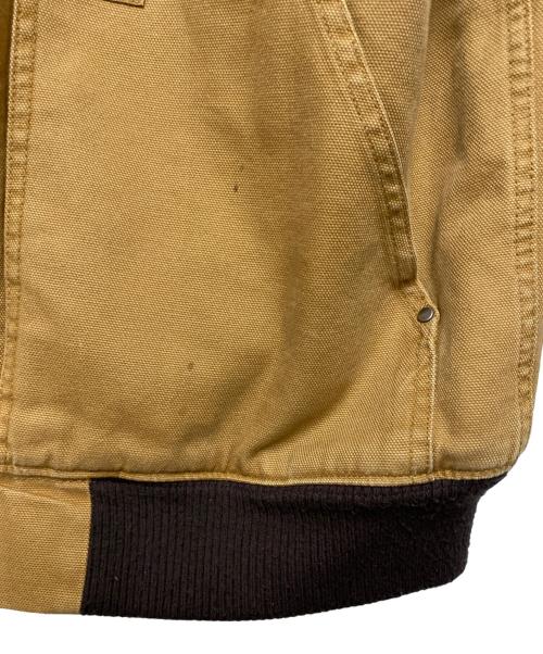Dickies（ディッキーズ）Dickies (ディッキーズ) ダック ボアライナーフーデッドブルゾン ブラウン サイズ:Ｍの古着・服飾アイテム