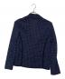 LEONARD FASHION (レオナールファッション) ニットジャケット ネイビー サイズ:38：6000円