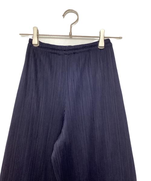 PLEATS PLEASE（プリーツプリーズ）PLEATS PLEASE (プリーツプリーズ) プリーツパンツ ネイビー サイズ:記載なしの古着・服飾アイテム