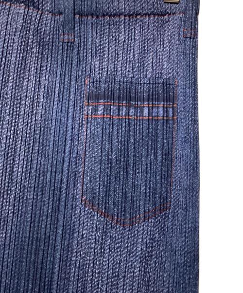 PLEATS PLEASE（プリーツプリーズ）PLEATS PLEASE (プリーツプリーズ) プリーツスカート ネイビー サイズ:1の古着・服飾アイテム
