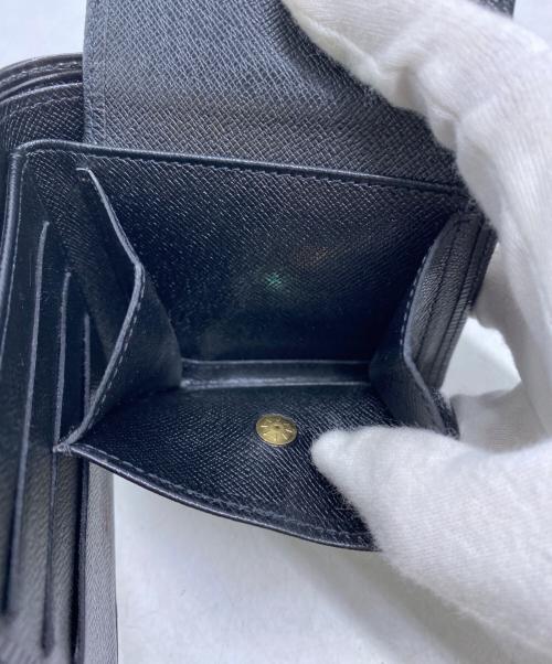 LOUIS VUITTON（ルイ ヴィトン）LOUIS VUITTON (ルイ ヴィトン) LOUIS VUITTON　エピ　ポルトフォイユ・マルコ　2つ折り財布 ブラックの古着・服飾アイテム
