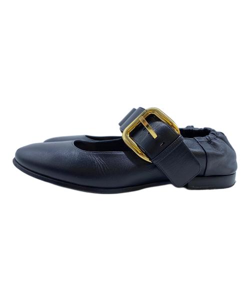 BOTTEGA VENETA（ボッテガベネタ）BOTTEGA VENETA (ボッテガベネタ) アステア メリージェーン ブラック サイズ:36の古着・服飾アイテム