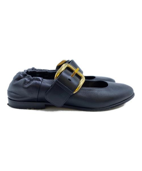 BOTTEGA VENETA（ボッテガベネタ）BOTTEGA VENETA (ボッテガベネタ) アステア メリージェーン ブラック サイズ:36の古着・服飾アイテム