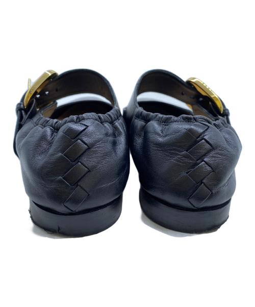BOTTEGA VENETA（ボッテガベネタ）BOTTEGA VENETA (ボッテガベネタ) アステア メリージェーン ブラック サイズ:36の古着・服飾アイテム