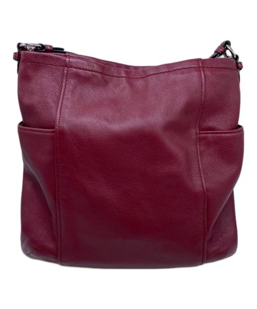 COACH（コーチ）COACH (コーチ) 2WAYショルダーバッグ レッドの古着・服飾アイテム