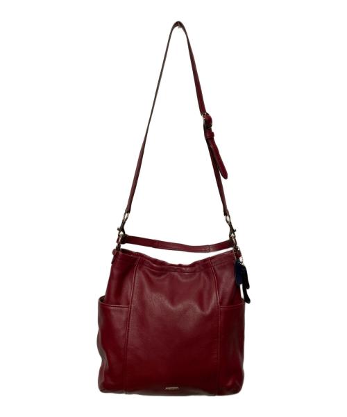 COACH（コーチ）COACH (コーチ) 2WAYショルダーバッグ レッドの古着・服飾アイテム