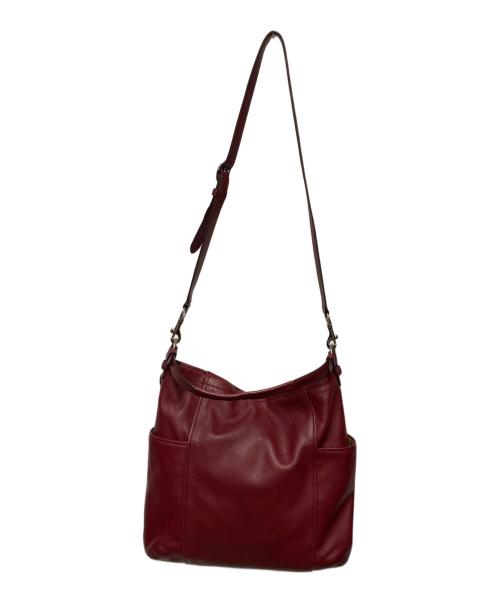 COACH（コーチ）COACH (コーチ) 2WAYショルダーバッグ レッドの古着・服飾アイテム