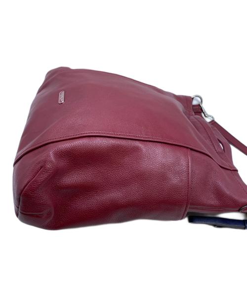 COACH（コーチ）COACH (コーチ) 2WAYショルダーバッグ レッドの古着・服飾アイテム