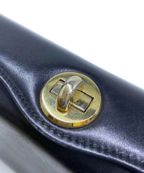 GUCCI（グッチ）GUCCI (グッチ) OLD　GUCCI　ワンハンドルバッグ ブラックの古着・服飾アイテム