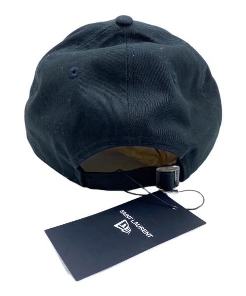 Yves Saint Laurent（イヴサンローラン）Yves Saint Laurent (イヴサンローラン) New Era (ニューエラ) キャップ ブラックの古着・服飾アイテム