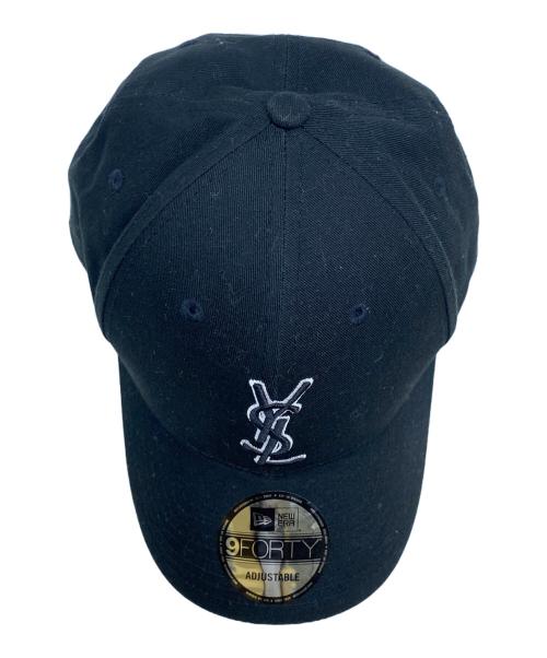 Yves Saint Laurent（イヴサンローラン）Yves Saint Laurent (イヴサンローラン) New Era (ニューエラ) キャップ ブラックの古着・服飾アイテム