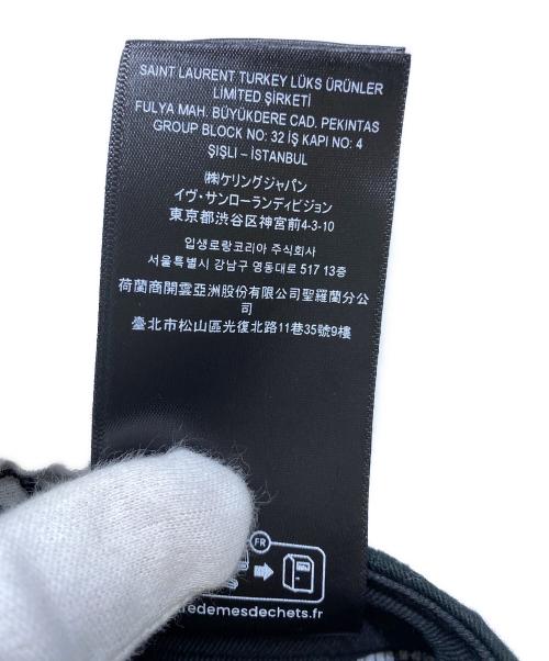 Yves Saint Laurent（イヴサンローラン）Yves Saint Laurent (イヴサンローラン) New Era (ニューエラ) キャップ ブラックの古着・服飾アイテム