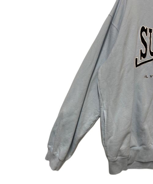 SUPREME（シュプリーム）SUPREME (シュプリーム) ハーフジップスウェット スカイブルー サイズ:XXLの古着・服飾アイテム