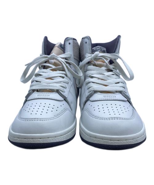NIKE（ナイキ）NIKE (ナイキ) ハイカットスニーカー ホワイト×グレー サイズ:28.5cmの古着・服飾アイテム