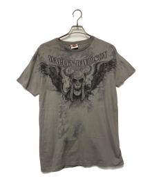 HARLEY-DAVIDSON（ハーレーダビッドソン）の古着「半袖Tシャツ」｜グレー